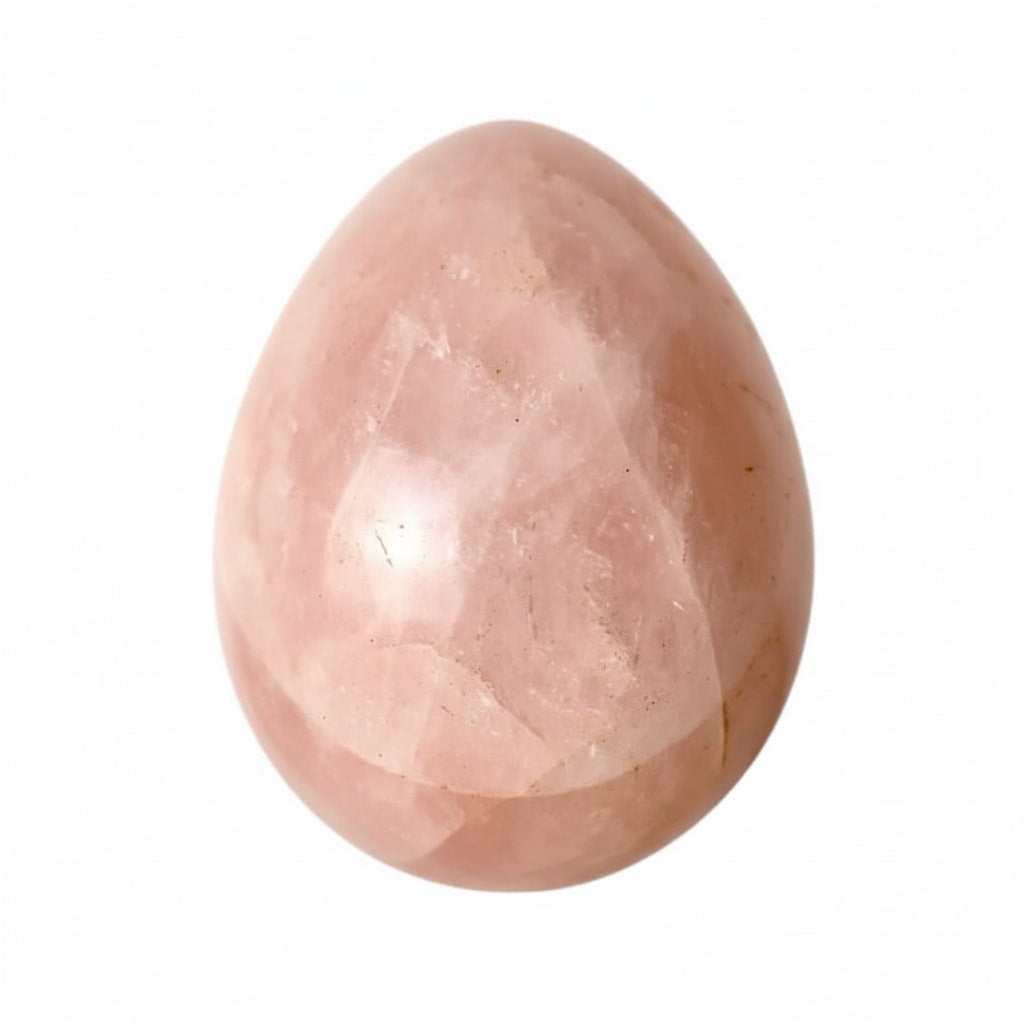 Rosenquarz Ei – Herz & Harmonie CrystalScents