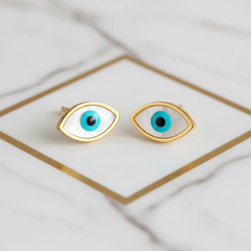 Ohrstecker mit schützendem Auge CrystalScents