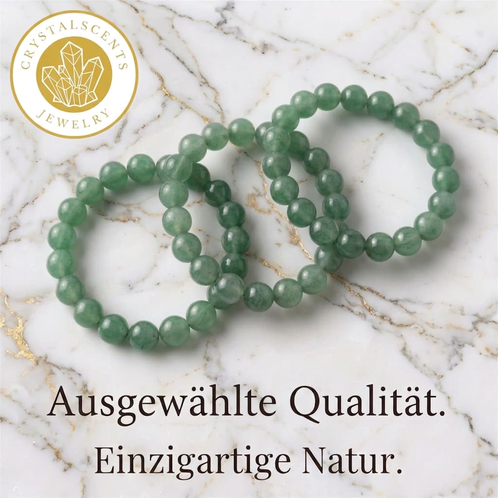 Aventurin Kugelarmband - Sanftes Glück