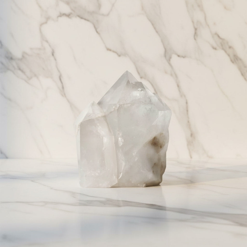 Bergkristall Cluster – Innere Ruhe JETZT sichern CrystalScents