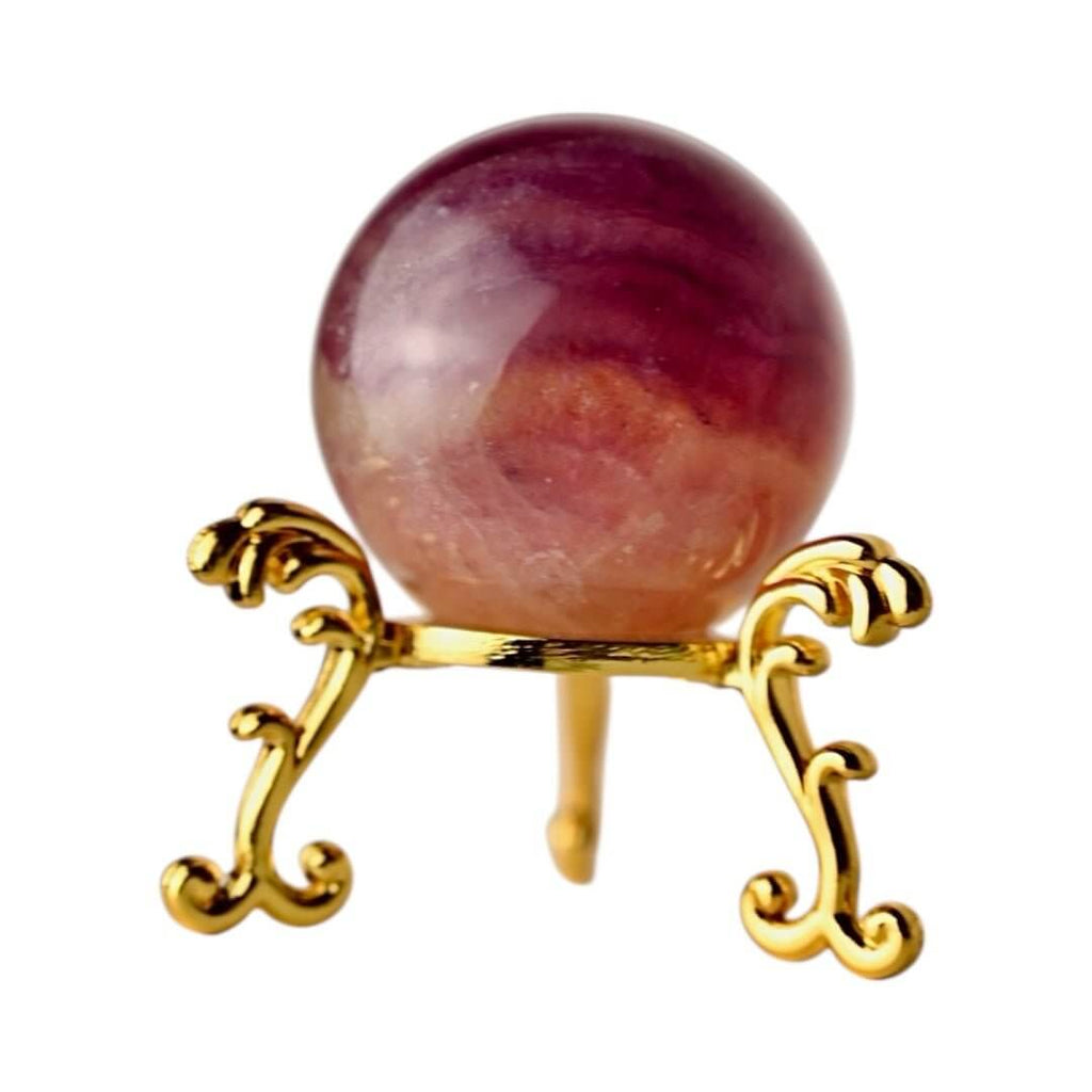 Lila Fluorit Kugel – intensives Naturjuwel für Sammler und Dekor