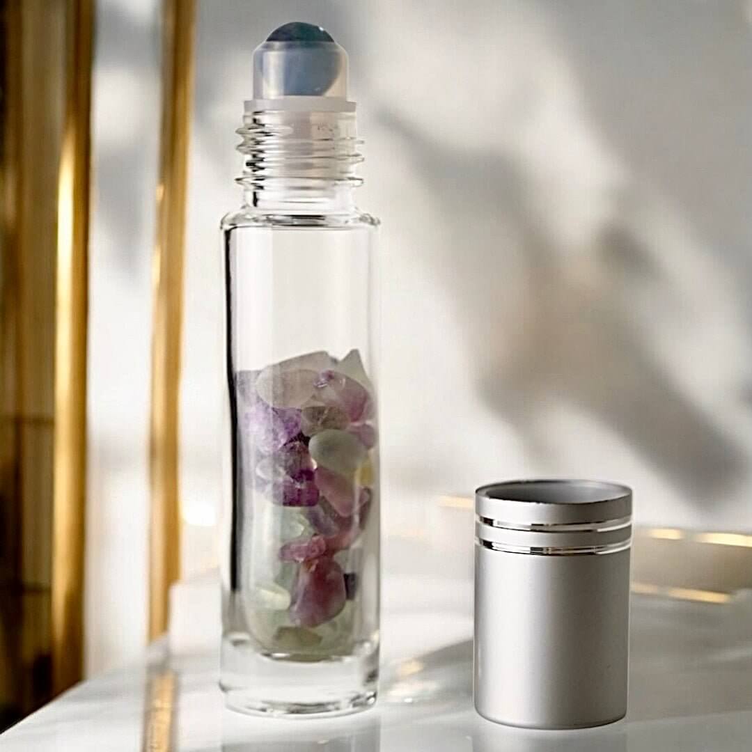 Ölroller Fluorit - Handlich & Natürlich