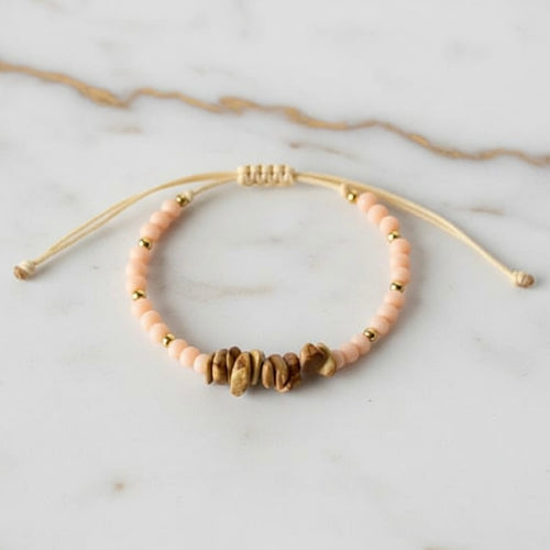 Aragonit Schutzarmband – Ausgeglichenheit & Fokus