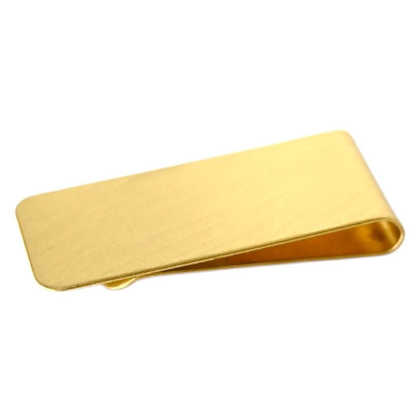 Goldene Geldklammer