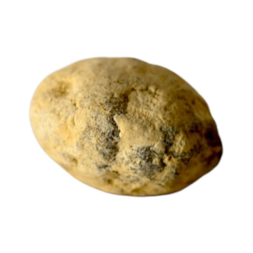 Ungeknackte Geode – Ausdrucksstarkes Naturstück mit verborgener Schönheit