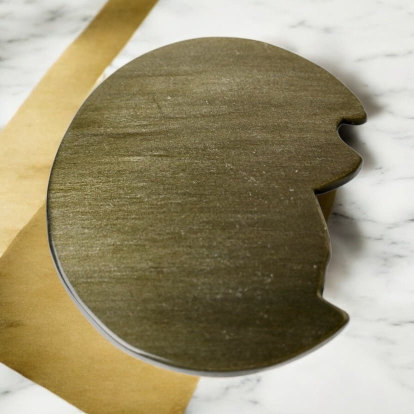 Fuchs aus Gold Obsidian – Feine Naturfigur mit edlem Schimmer