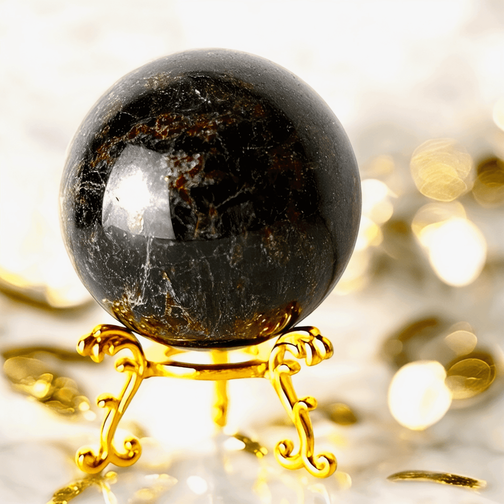 Granat Kugel – faszinierende Farbwirkung als Blickfang