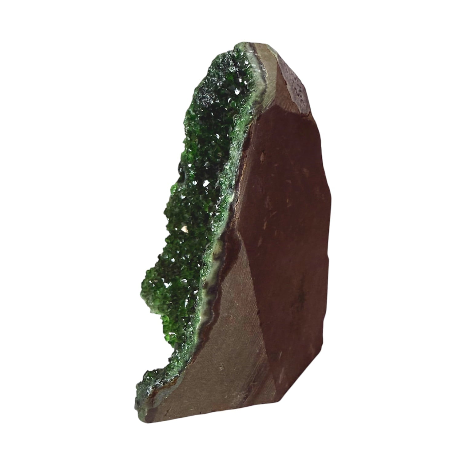 Grüne Amethystdruse – Leuchtend Highlight voller Farbe