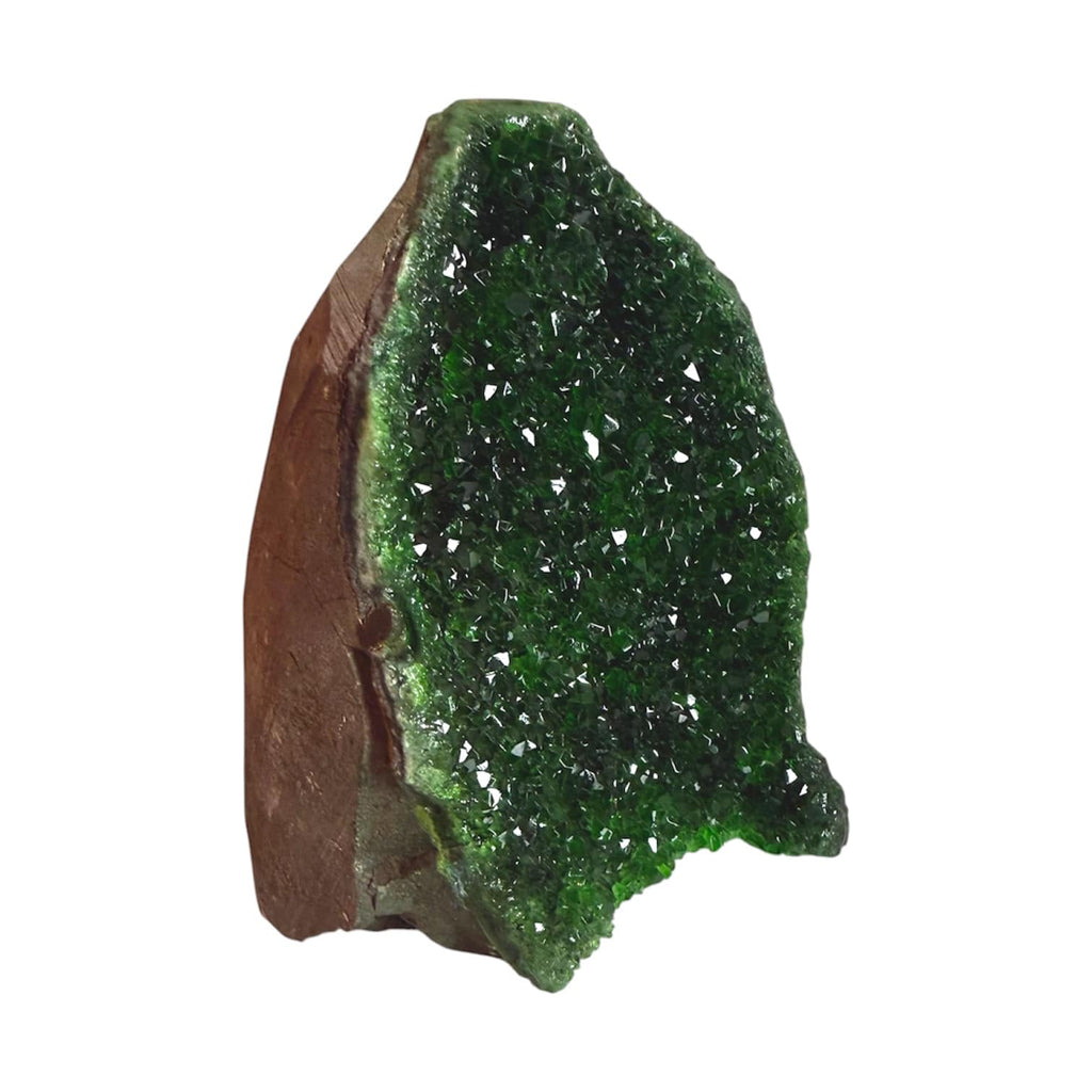 Grüne Amethystdruse – Leuchtend Highlight voller Farbe