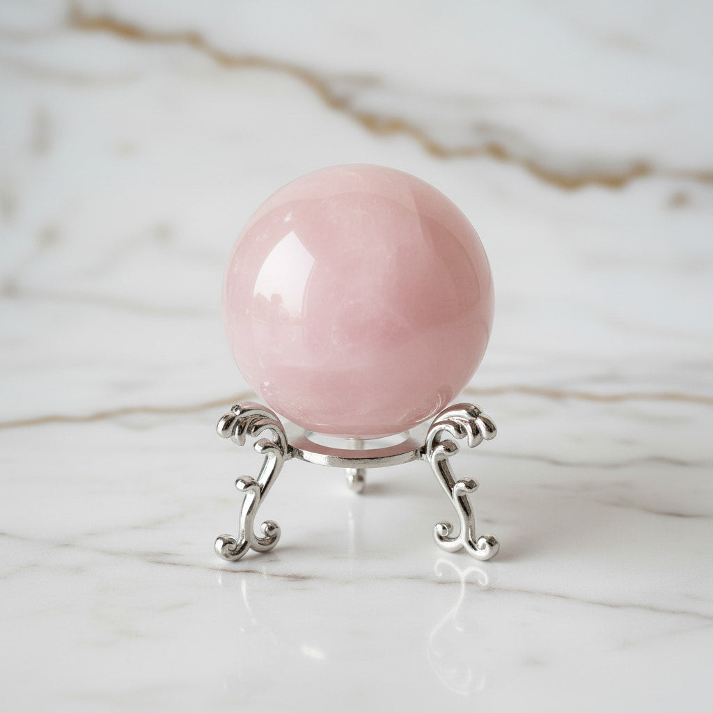 Kugelhalter Silber – Stilvoller Halter für Kristalle