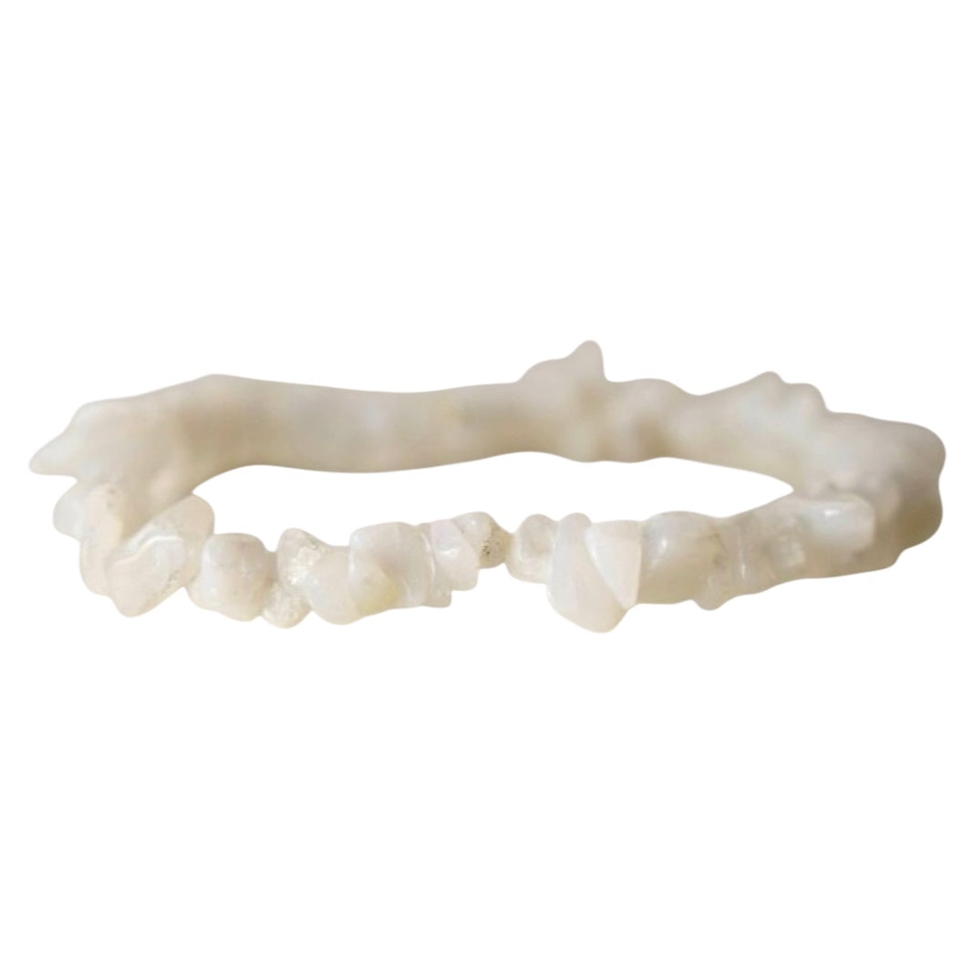 Bergkristall Splitterarmband