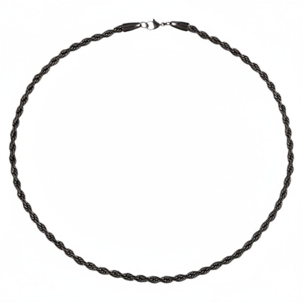 Halskette – Schwarz, ausdrucksstark & elegant CrystalScents