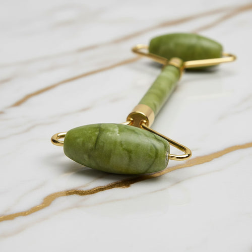 Jade Gesichtsroller – Strahlende Haut & Entspannung CrystalScents