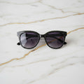 Sonnenbrille in schwarz mit glitzernder Fassung CrystalScents