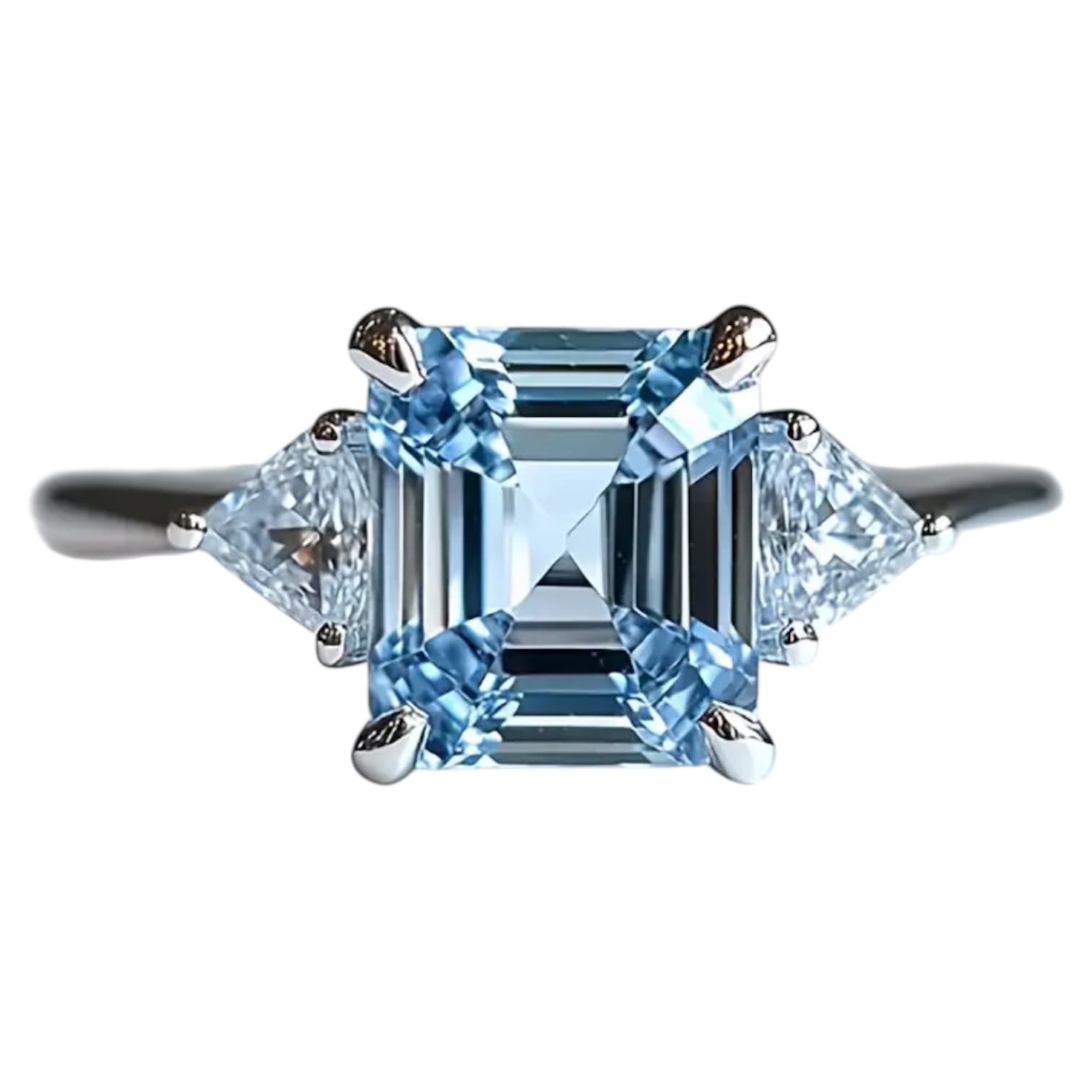 Topas in Himmelblau – Silberring