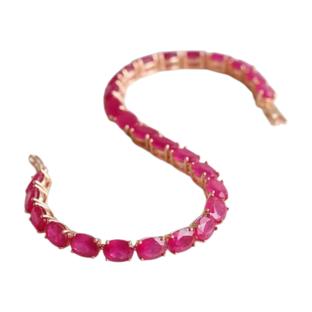 Rubin Armband – voller Farbkraft