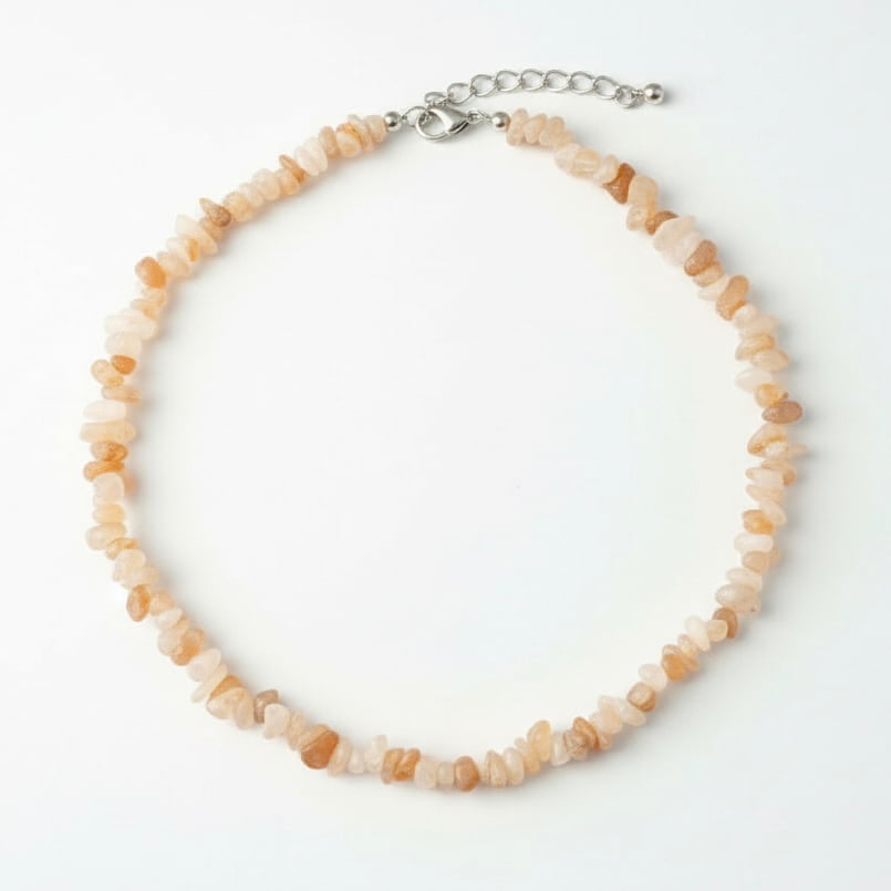 Rutilquarz Splitterhalskette - Kraft & Konzentration CrystalScents