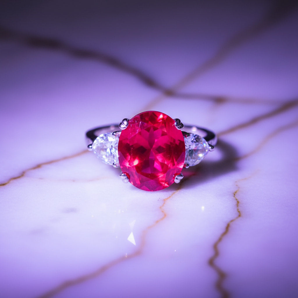 Rubin Ring - Selbstvertrauen & Energie CrystalScents