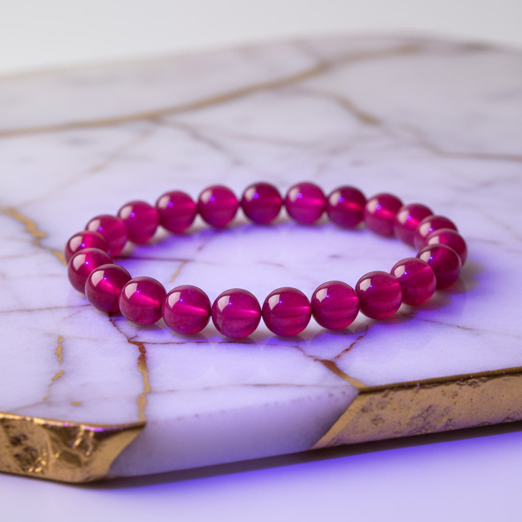 Rubin Kugelarmband – Energie & Ausstrahlung CrystalScents