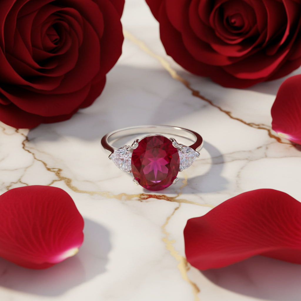 Rubin Ring - Selbstvertrauen & Energie CrystalScents