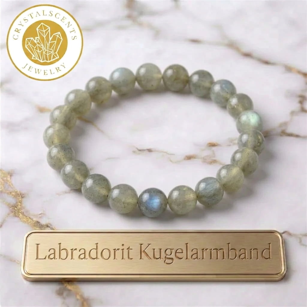 Labradorit Sunset Kugelarmband – Schmuckstück mit Farbspiel