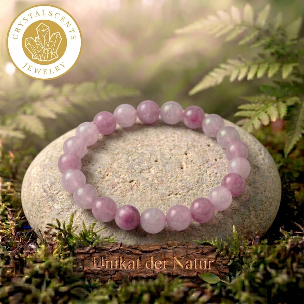 Kunzit Kugelarmband – Liebe & Ruhe