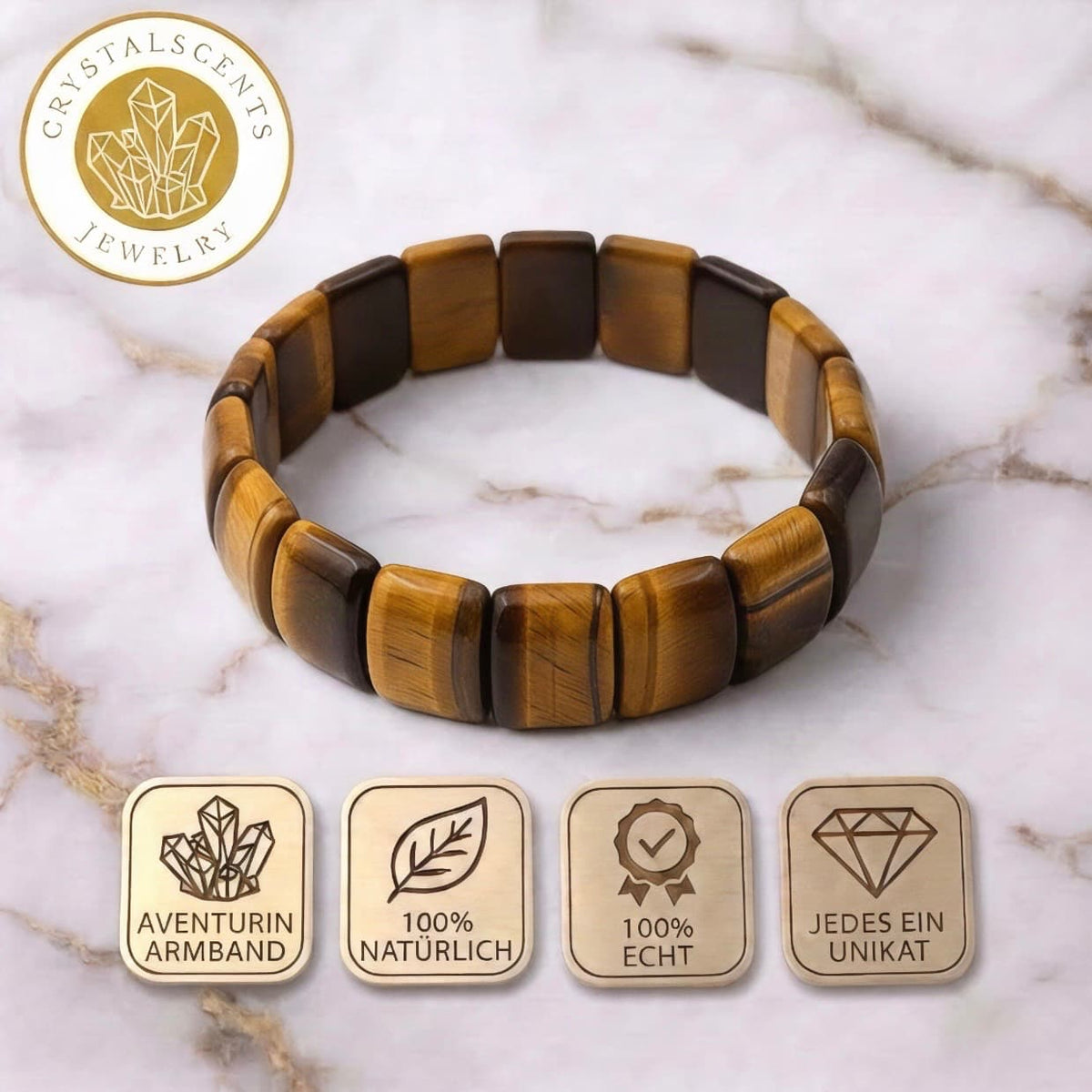 Tigerauge Armband – Schutz & Stärke