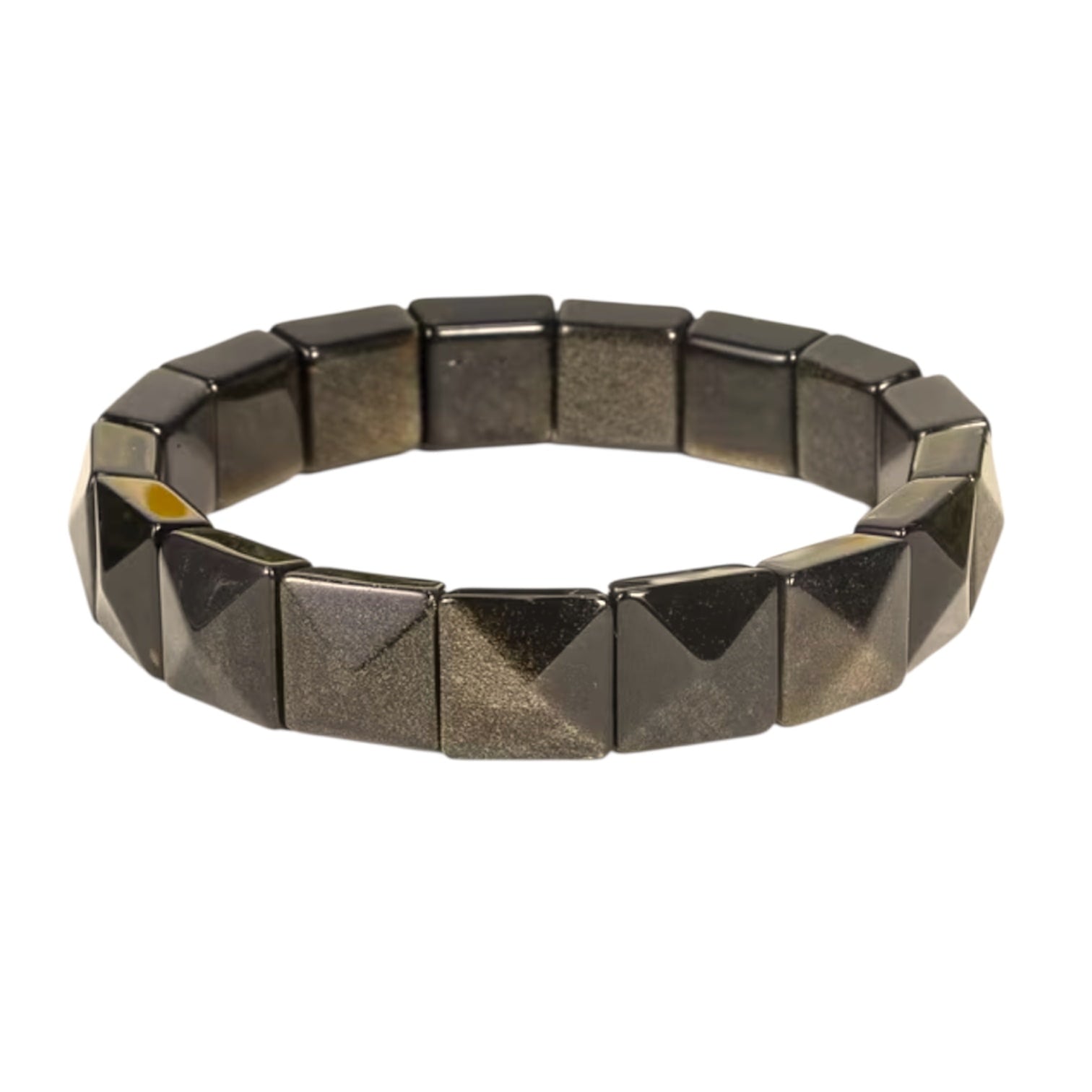 Gold Obsidian Armband - Magische Tiefe