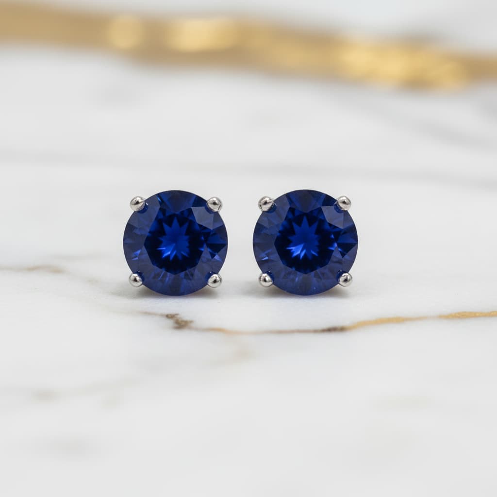 Saphir Ohrringe – Zeitlose Eleganz