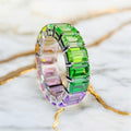 Saphir Ring – Funkelnder Regenbogen