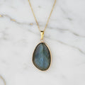 Labradorit Halskette - Schutz & Intuition
