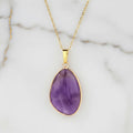 Amethyst Halskette - Natürlich strahlen