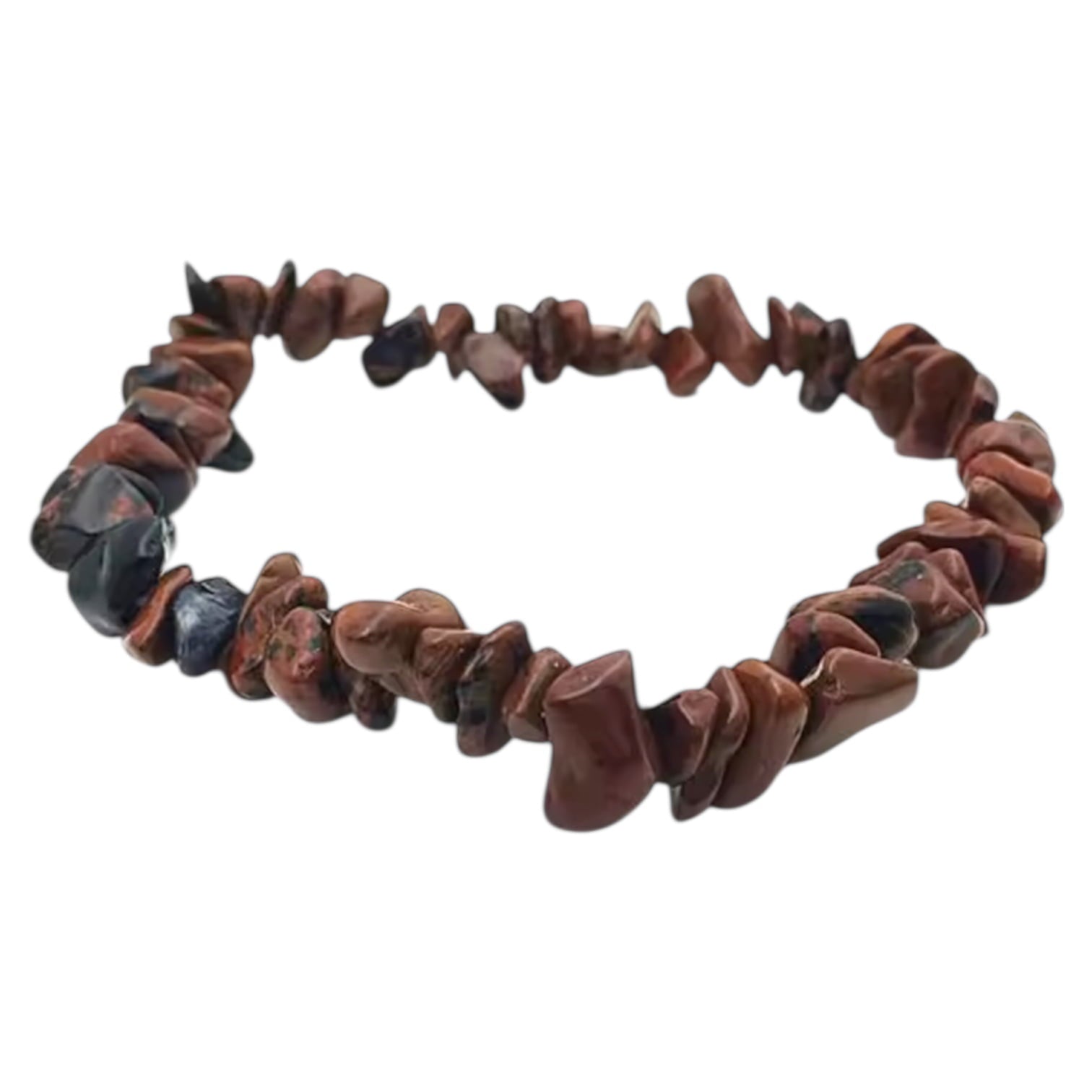 Drachenblut Jaspis Splitterarmband – Kraft & Stärke