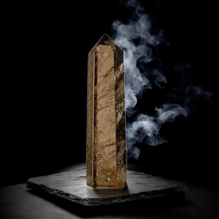 Rauchquarz Obelisk