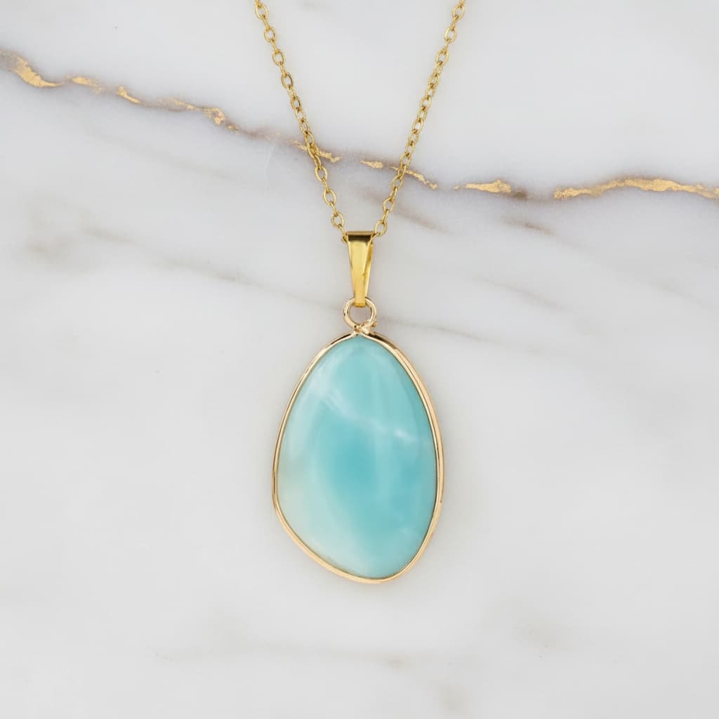 Amazonit Halskette