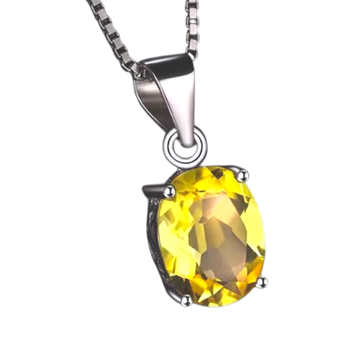 Citrin Halskette - Energie & Lebensfreude