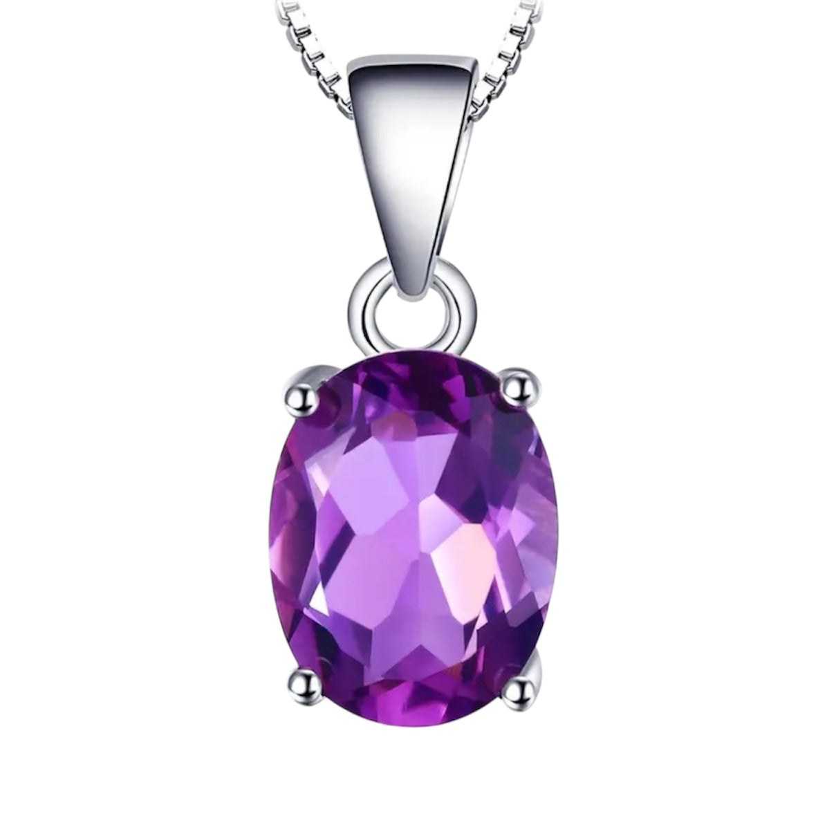 Amethyst Halskette - Ruhe & Erinnerung