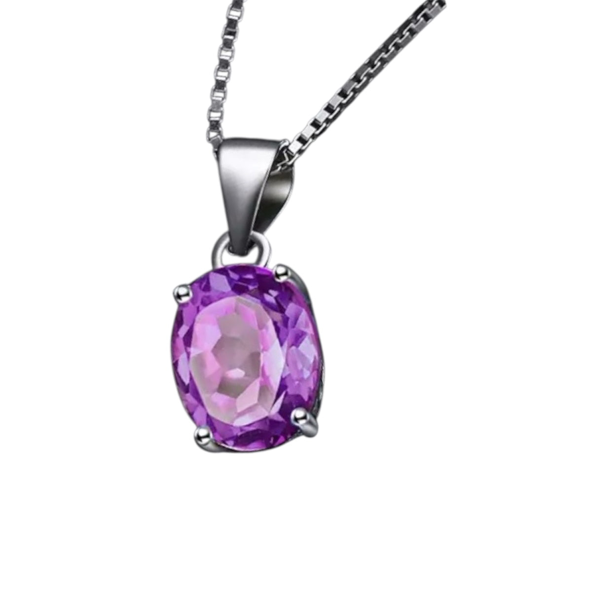 Amethyst Halskette - Ruhe & Erinnerung