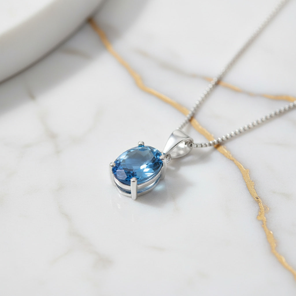 Topas Halskette - Klarheit & Schönheit