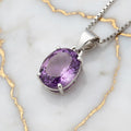Amethyst Halskette - Ruhe & Erinnerung