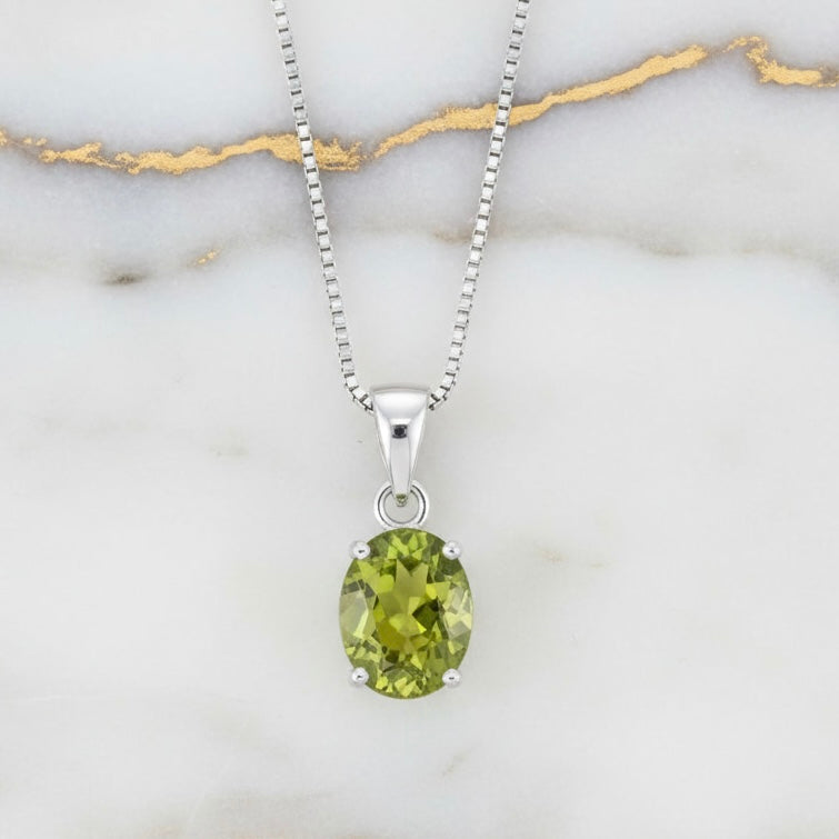 Peridot Halskette - Energie & Lebendigkeit