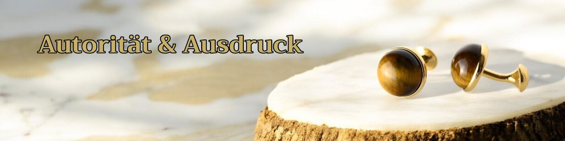 Manschettenknöpfe Kristall