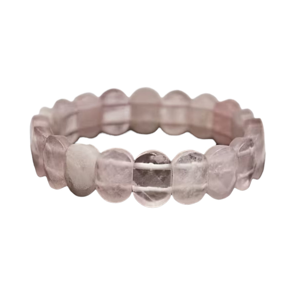 Rosenquarz Facettenarmband - Liebevoller Schutz CrystalScents
