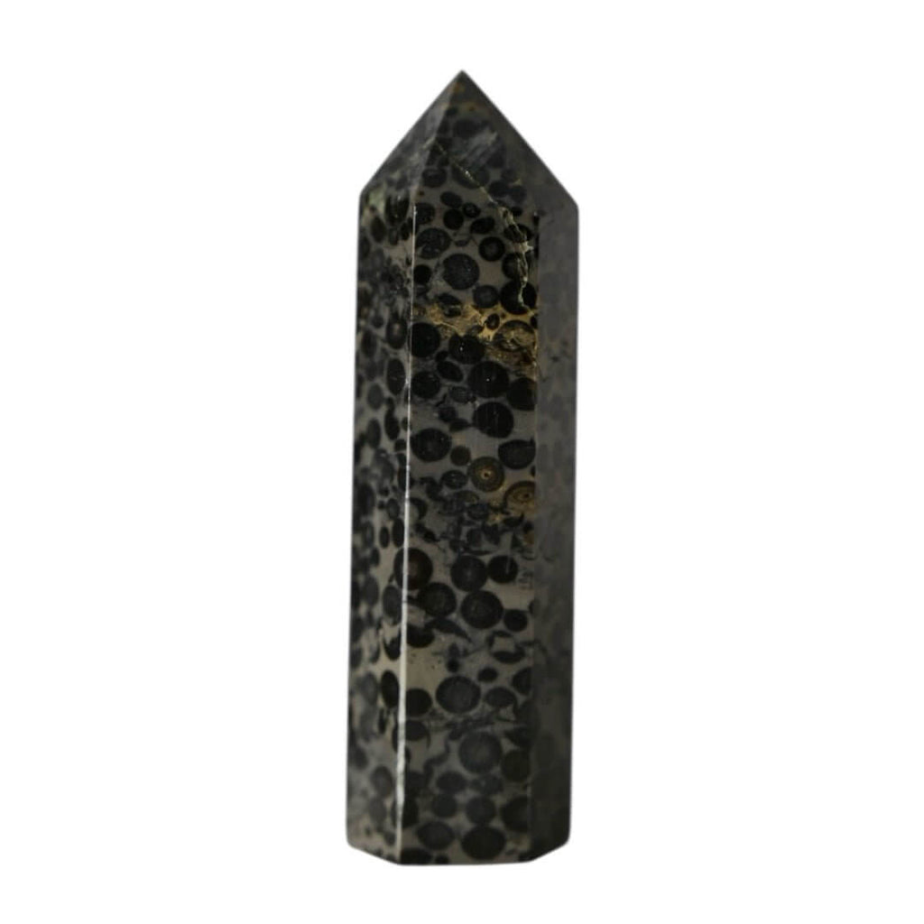 Leoparden-Jaspis Obelisk – auffälliger Stein mit kraftvoller Wirkung