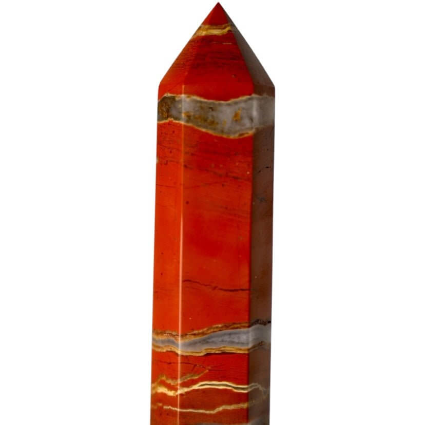 Roter Jaspis Obelisk – kraftvolle Erdenergie für Stabilität und Fokus