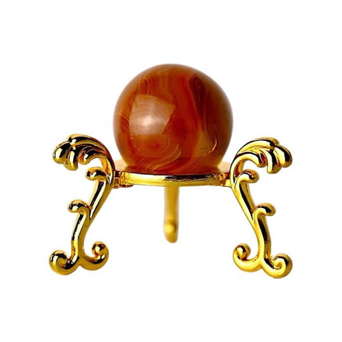 Mini Karneol Kugel – fördert Mut und Harmonie