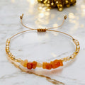 Karneol Schutzarmband – Charmantes Schmuckstück für Lebensenergie und positive Stimmung