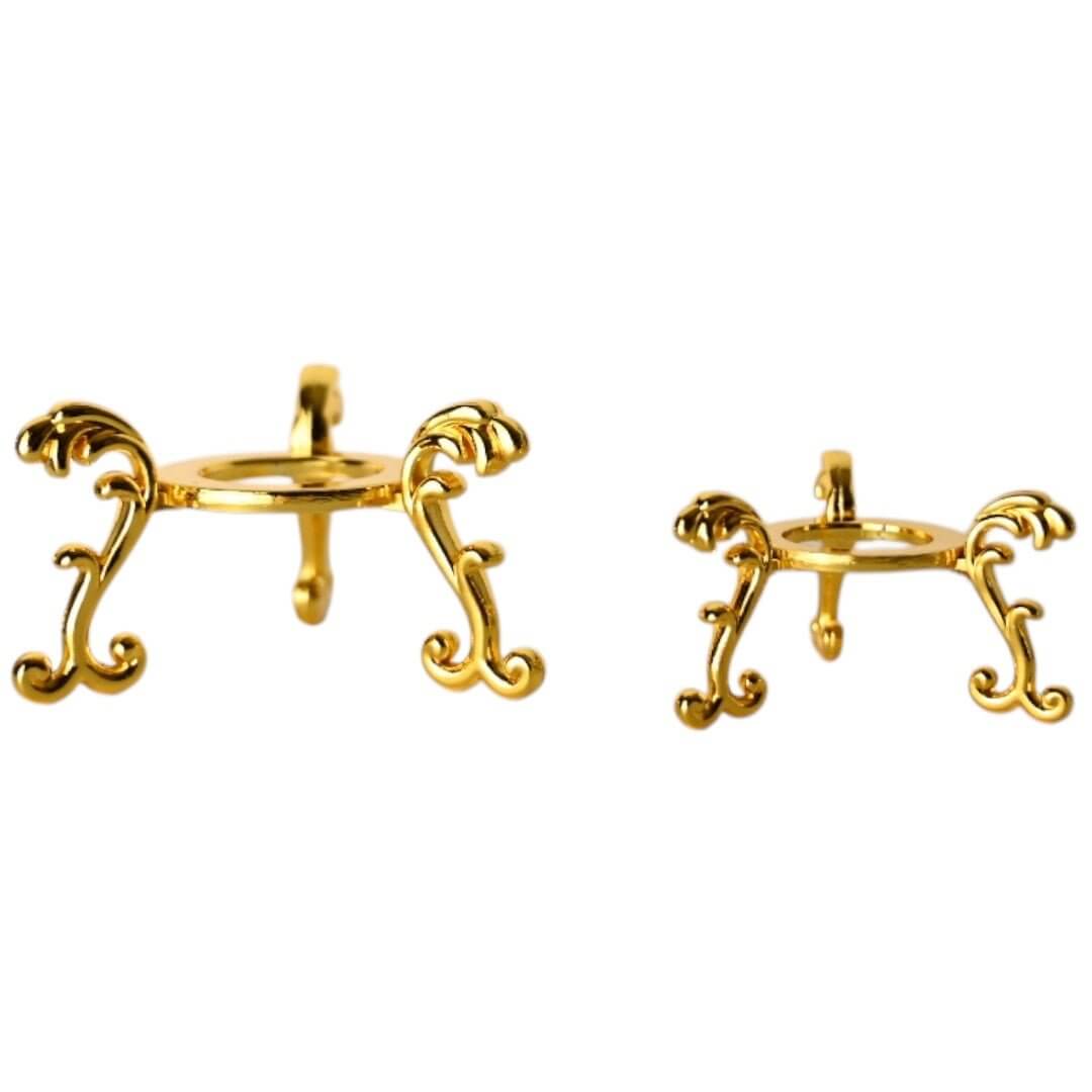 Eleganter Kugelhalter in Gold – für Edelsteine und Lieblingskugeln