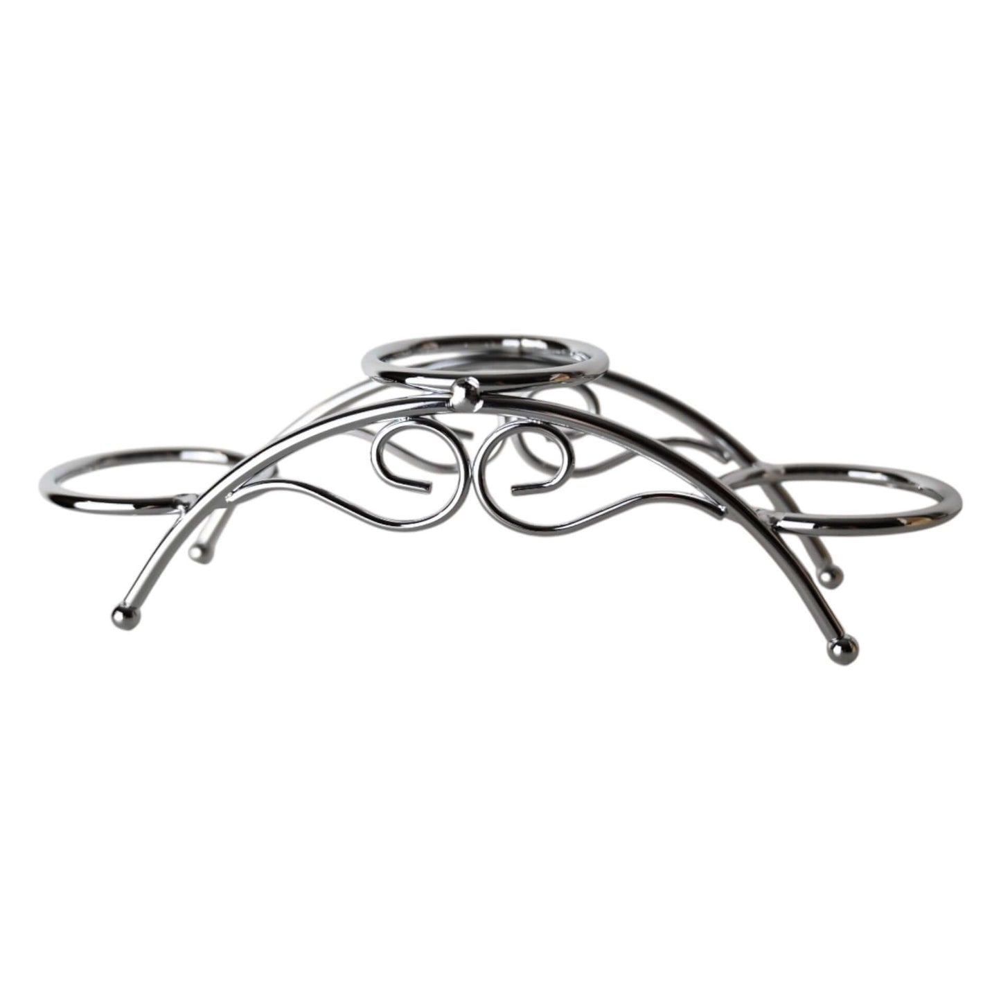 Kugelhalter Silber – Stilvoller Halter für 3 Kristallkugeln