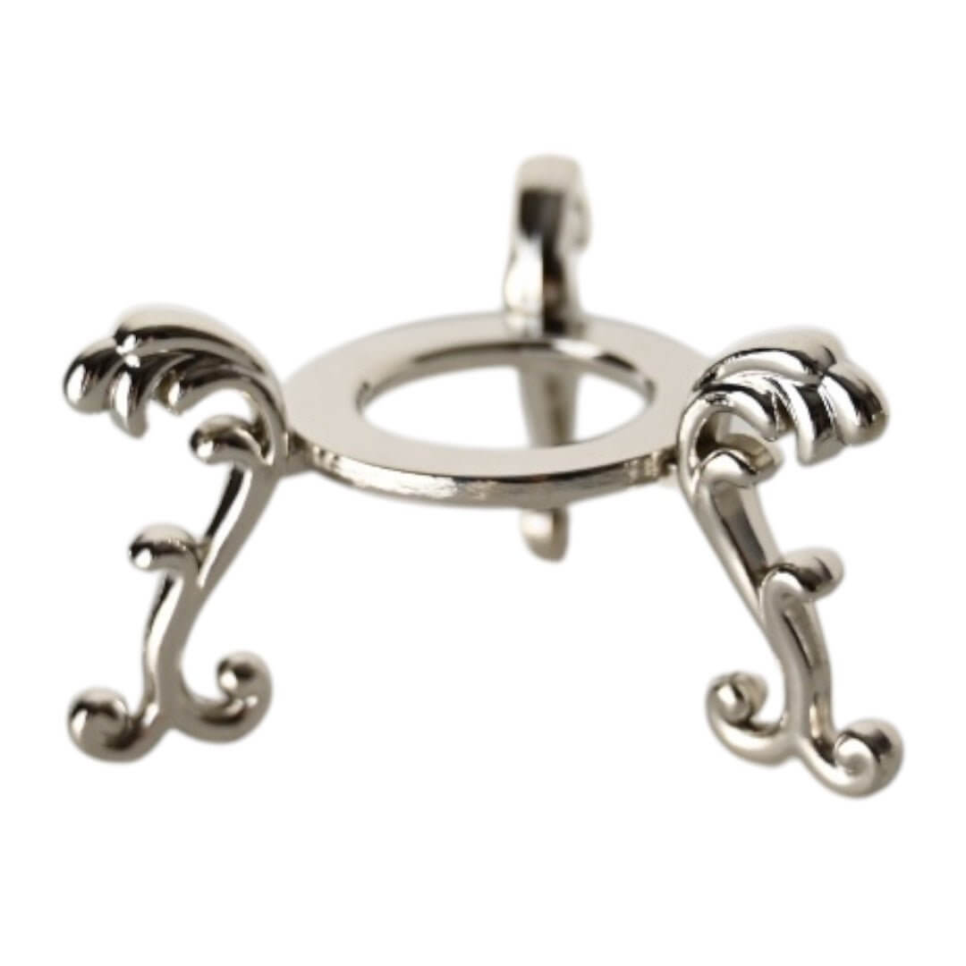Eleganter Kugelhalter in Silber – für Edelsteine und Lieblingskugeln